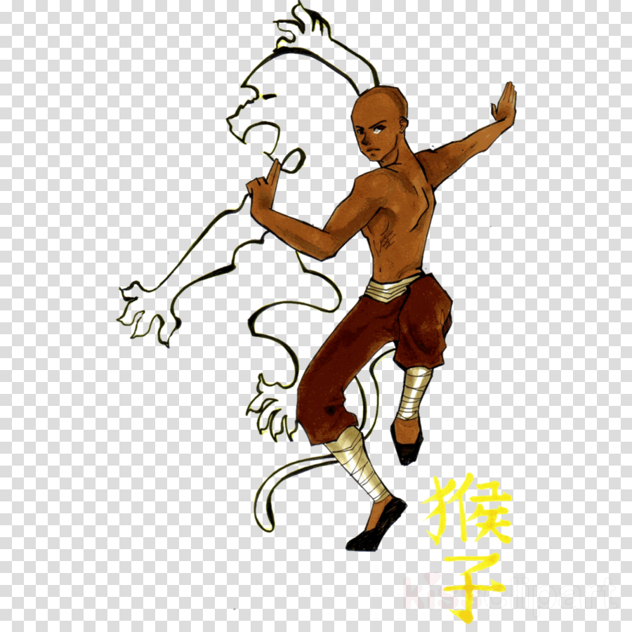 Download Kung Fu Panda Clipart Tigress Viper Crane - Style Of Monkey Kungfu (900x900), Png Download