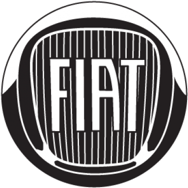 Fiat Logo Icon Png - Fiat Logo Black (518x518), Png Download