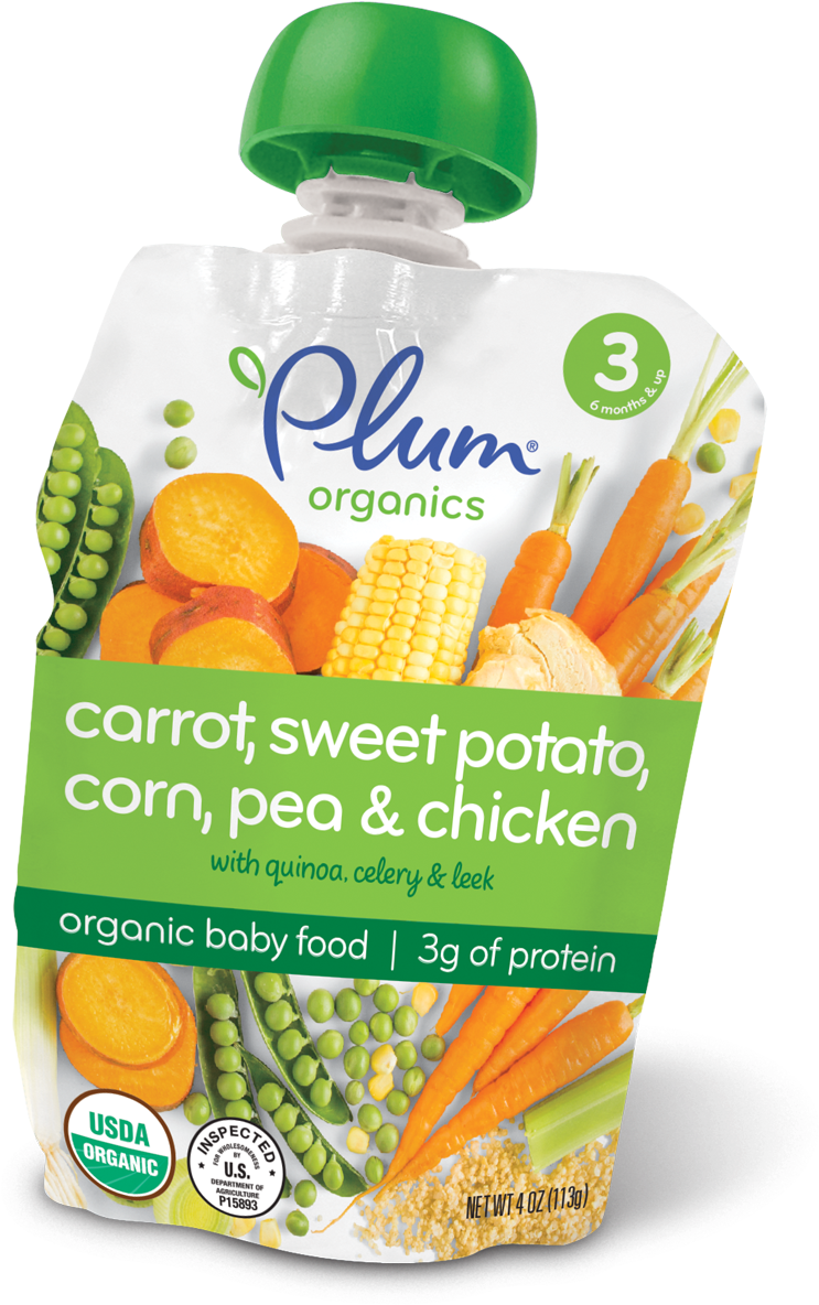 Carrots, Sweet Potato & Chicken (1200x1505), Png Download
