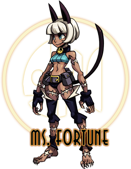 Skullgirls Character (447x576), Png Download