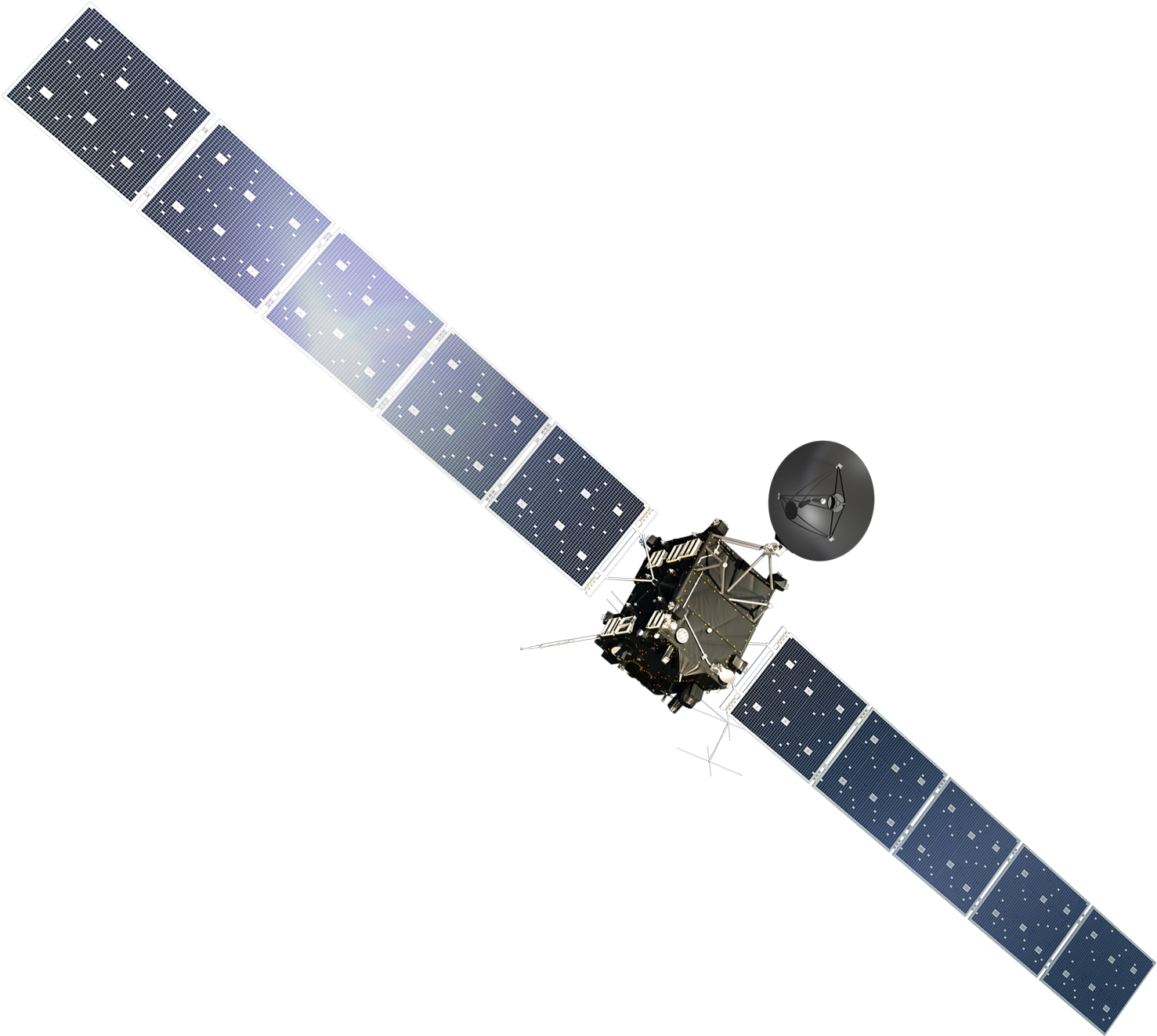 Rosetta Spacecraft - Pandora Horlogebandje (1500x1350), Png Download