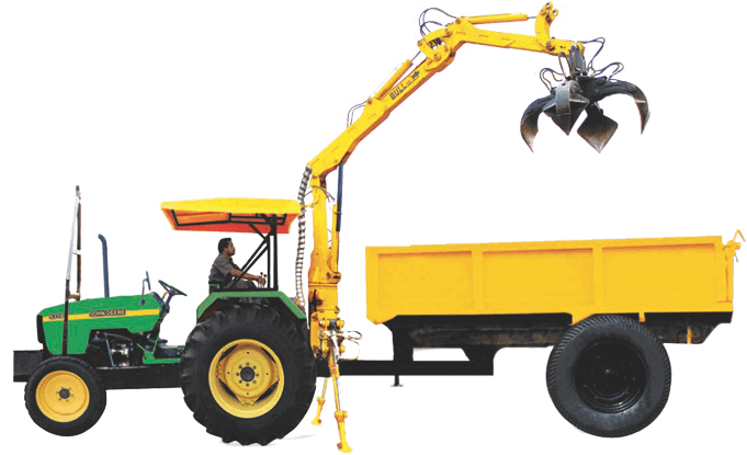 Tractor Trailer Radial Loader - Semi-trailer Truck (700x800), Png Download