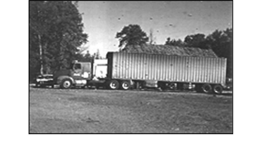 A Tractor Trailer Van Load Of Wood Waste - Diagram (837x488), Png Download