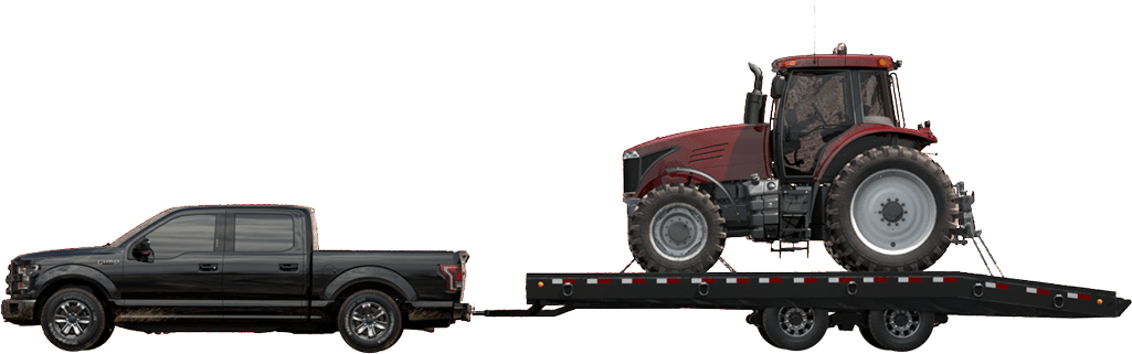 Efficiency Without Compromise - Trailer Side View Png (1025x321), Png Download