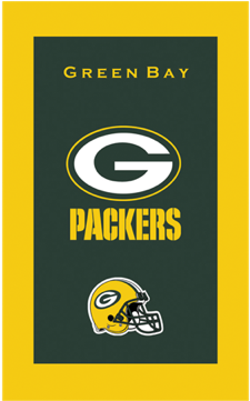 Green Bay Packers Nfl Towel Sold As Each - Green Bay Packers (400x400), Png Download