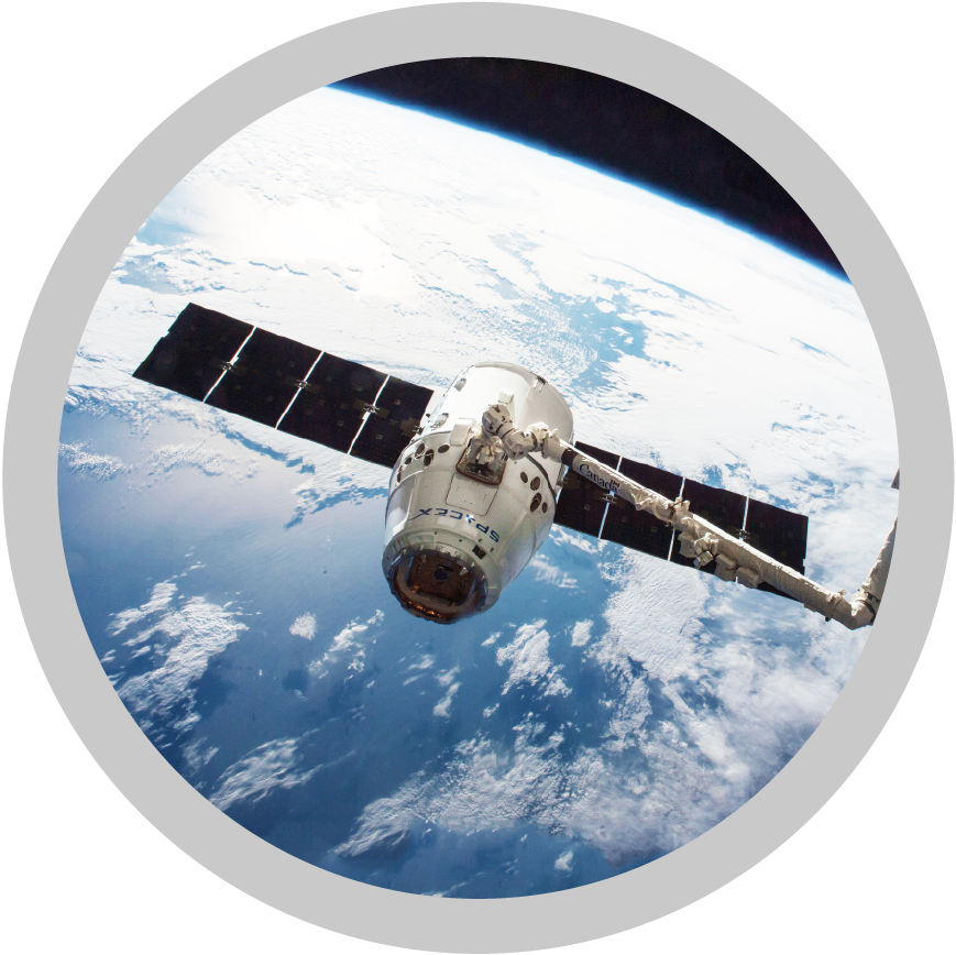 After Honing Your Skills In The Spacecraft Club, You - Spacex Dragon (869x868), Png Download