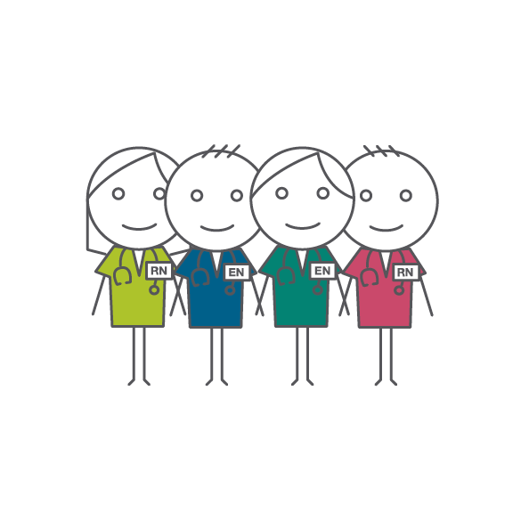 We Create A Strong Collective Voice For Nurses - Nurse A Voice To Lead Health (600x600), Png Download