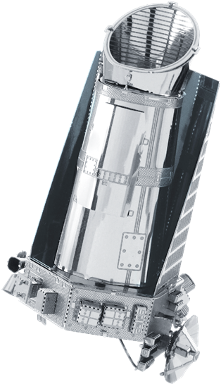 Metal Earth Aviation - Metal Earth Kepler (348x600), Png Download