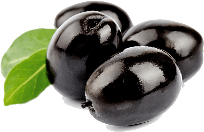 Fruits - Olives Black (800x607), Png Download