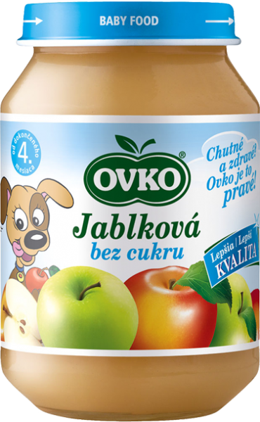 Ovko Hruskova - Pear Baby Food - 190g (370x600), Png Download