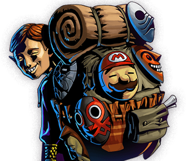 Fuse Video Game Review - Legend Of Zelda Mask Salesman (600x517), Png Download