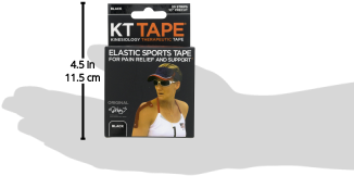 Kt Tape - Kinesiology Therapeutic Elastic Athletic (400x400), Png Download