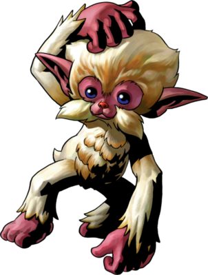 Majora's Mask Character Monkey - Kiki The Monkey Zelda (302x399), Png Download