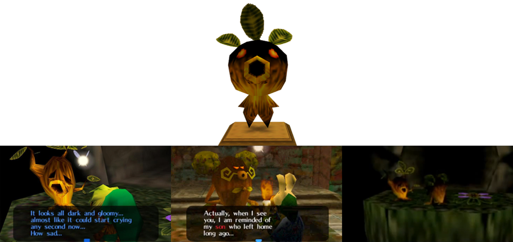 Gallery 4 8 - Majoras Mask Dead Deku (1000x472), Png Download