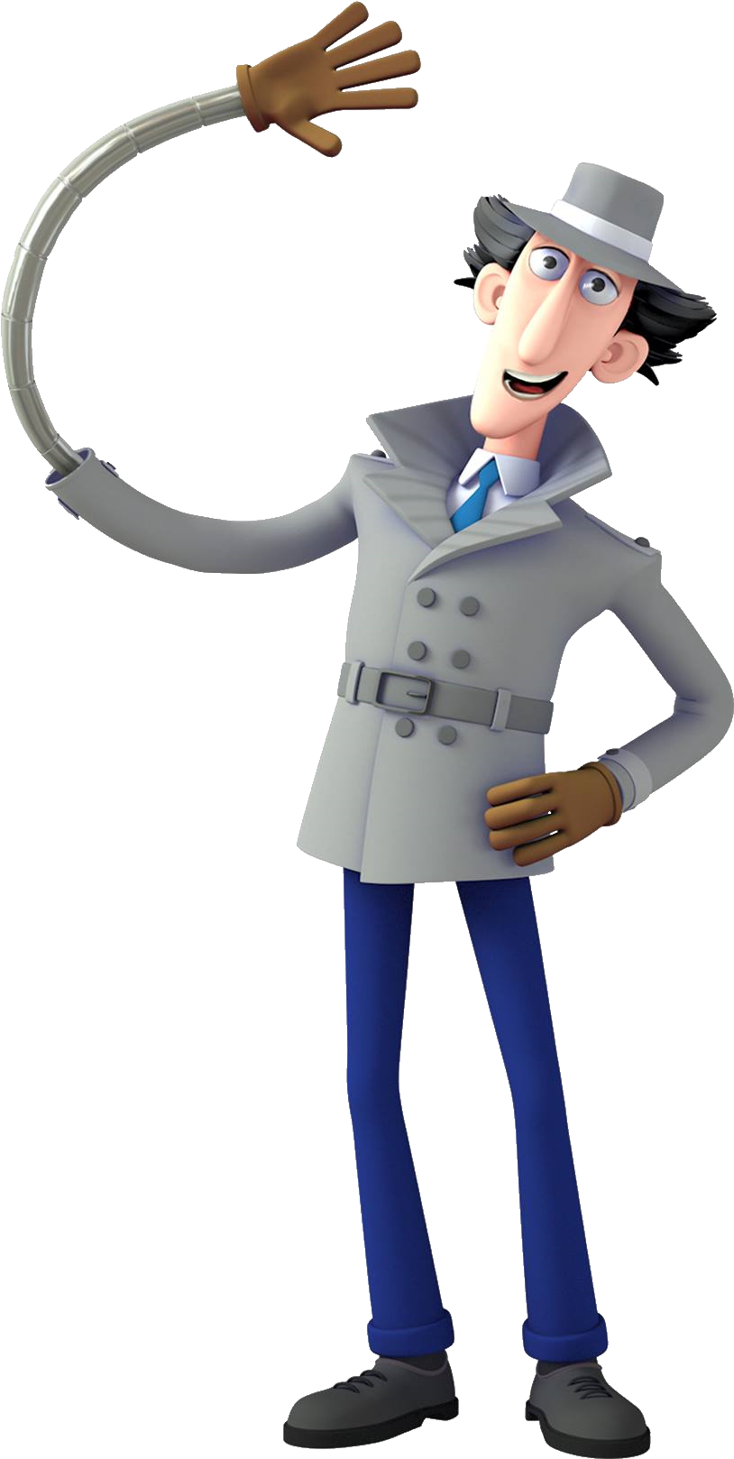 Gadget Hand - Inspector Gadget Arms (827x1626), Png Download