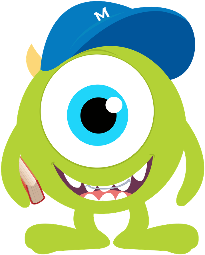 Minecraft Explosion Png - Monster Inc Baby Png (900x1087), Png Download