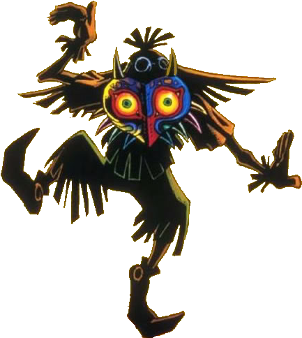 Skull Kid - Zelda Majora's Mask Skull Kid (473x499), Png Download
