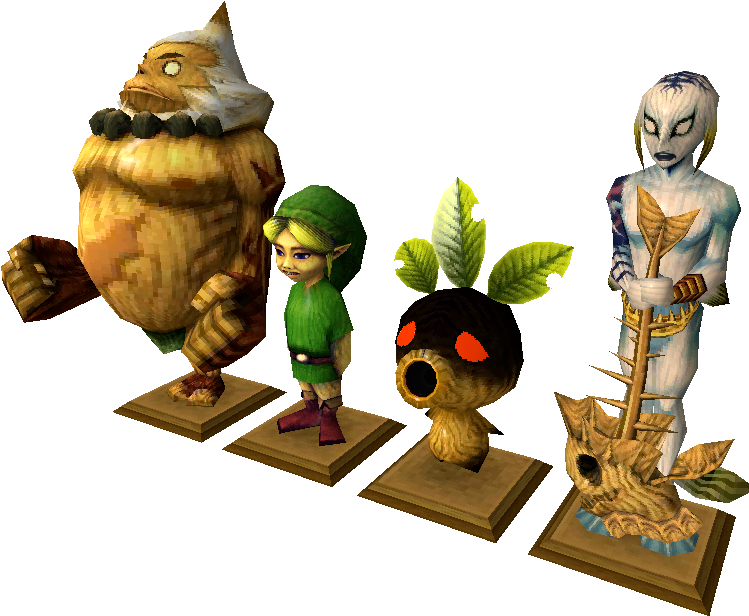S The Legend Of Zelda Majora Mask Elegy Emptiness - Majora's Mask Elegy Of Emptiness Statue (750x650), Png Download