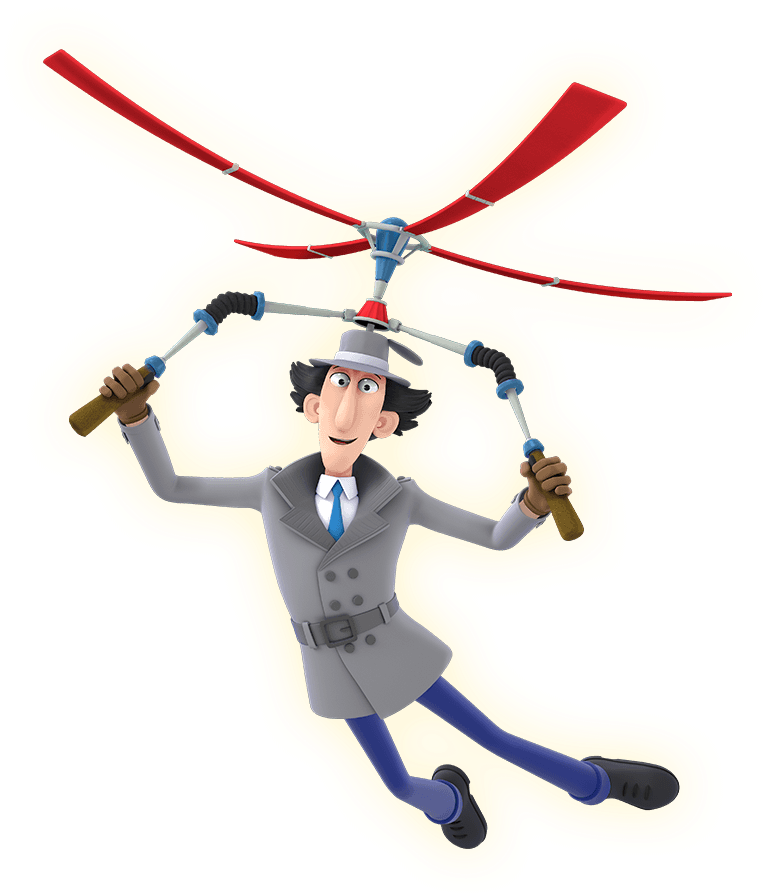 Dicatat Oleh Izahar Jaapar Di - Inspector Gadget Fly (780x898), Png Download