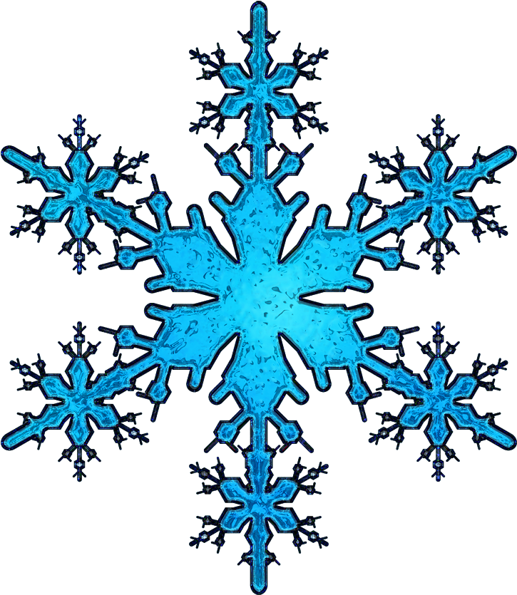 Blue Simple Snowflakes Icon Png - Clipart Flocons De Neige (900x900), Png Download