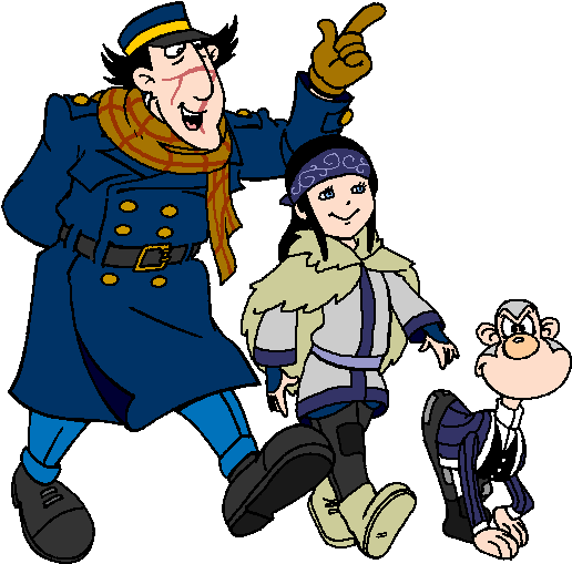 9 Apr - Golden Kamuy Inspector Gadget (539x520), Png Download