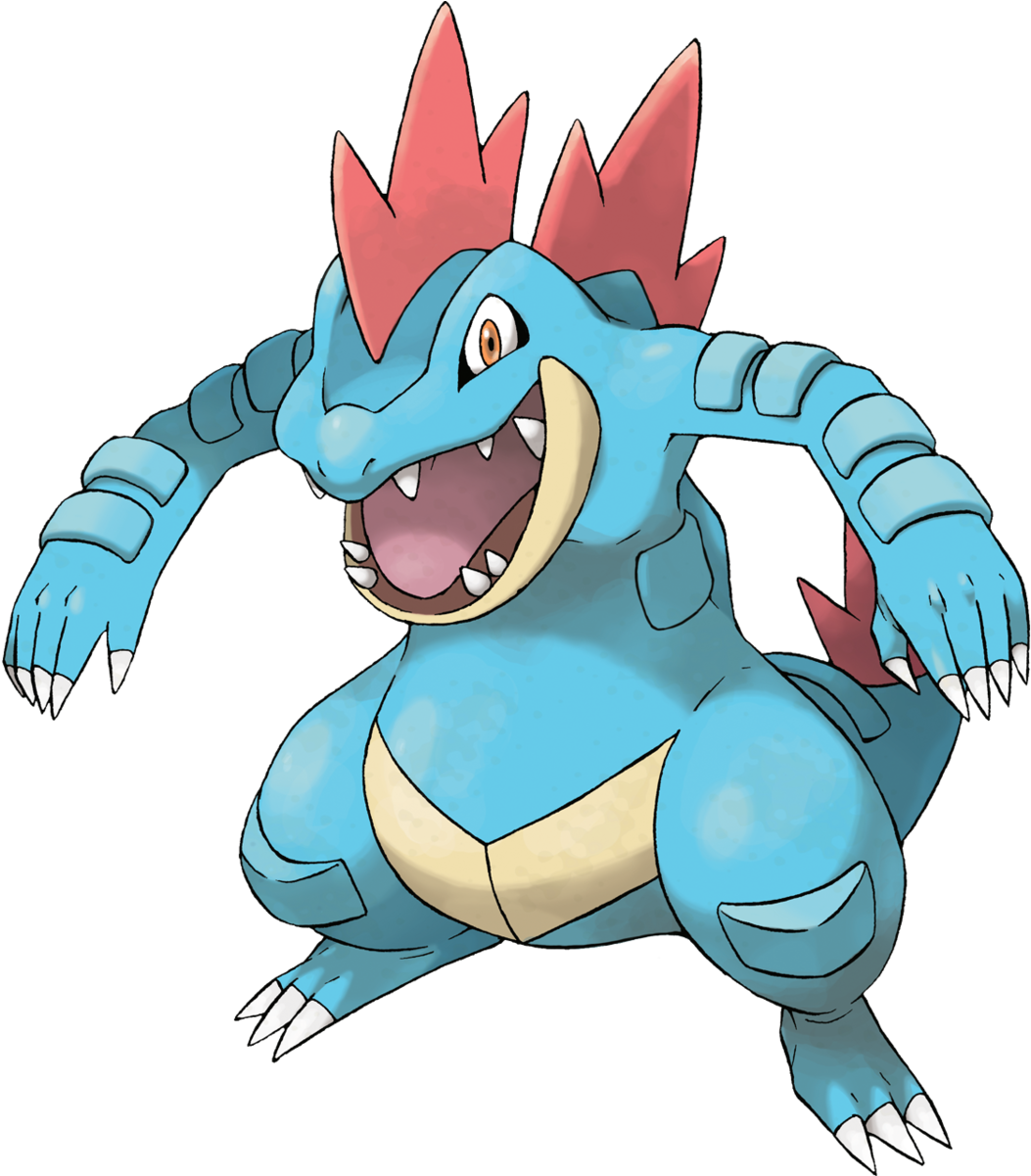 Feraligatr - Pokemon Feraligatr Png (1200x1200), Png Download
