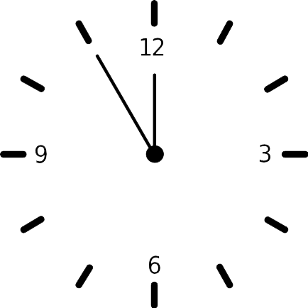 Clock Png Clipart - Clock Png (434x434), Png Download