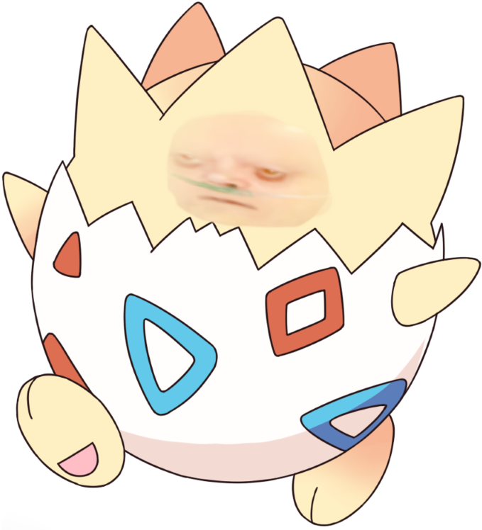Togepi By Crystal-ribbon On Deviantart - Pokemon Togepi Png (854x935), Png Download