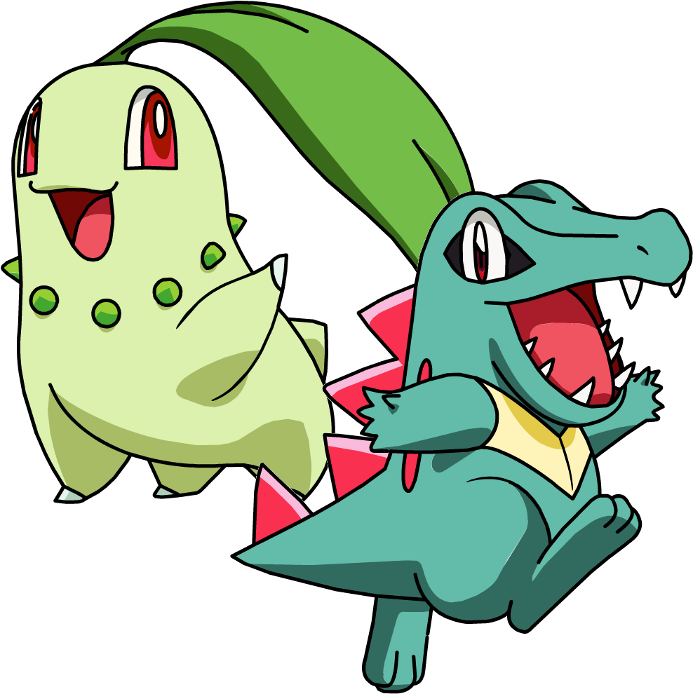 Chikorita Clipart (1000x1000), Png Download