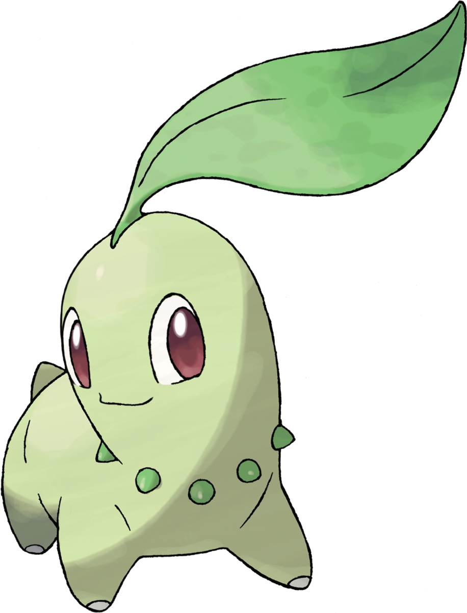 Chikorita - Pokemon Chikorita (1200x1200), Png Download