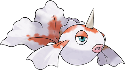 Goldeen - Goldeen Pokemon (475x475), Png Download