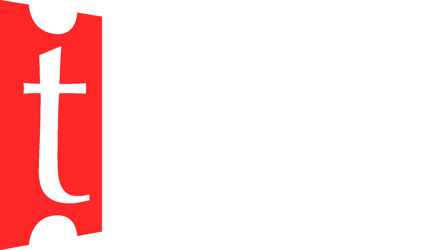 Ticket To Entertainment Logo - Ticket (1816x1033), Png Download