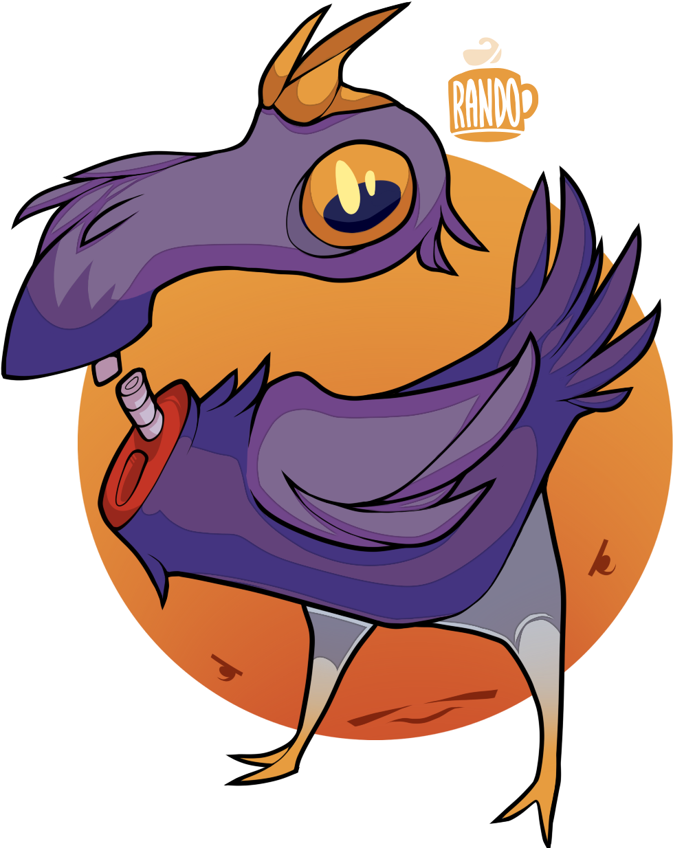 Author Comments - Trash Doves (1200x1300), Png Download