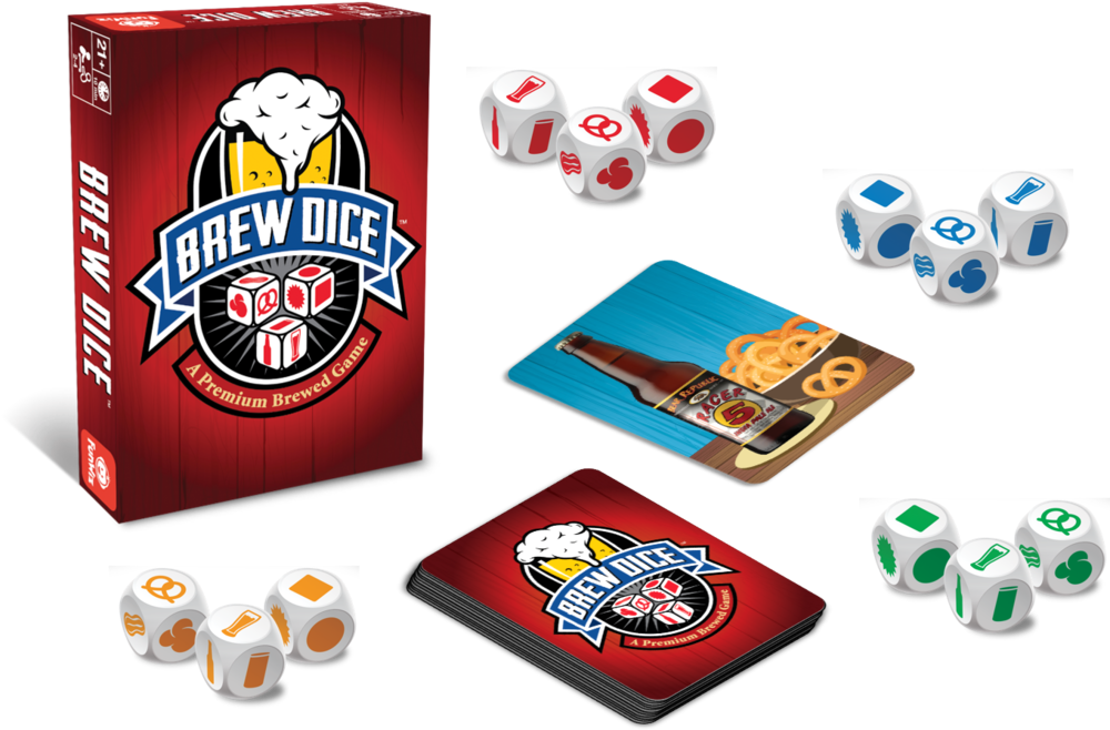 Brew Dice Layout - Tabletop Game (1000x681), Png Download