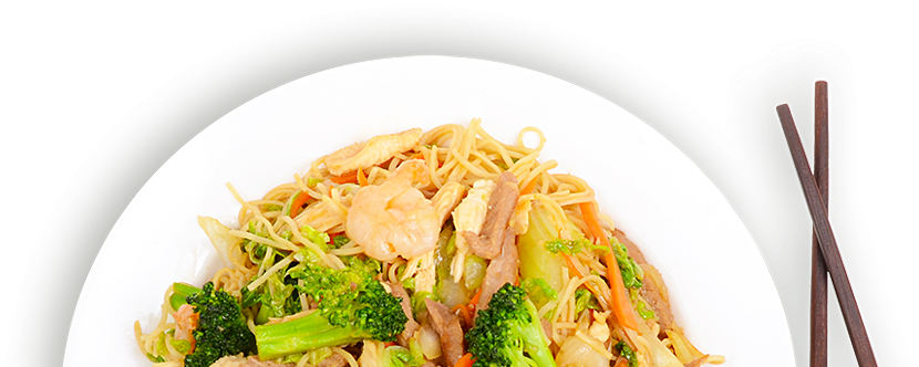 Picture - Chinese Food Top View Png (821x320), Png Download