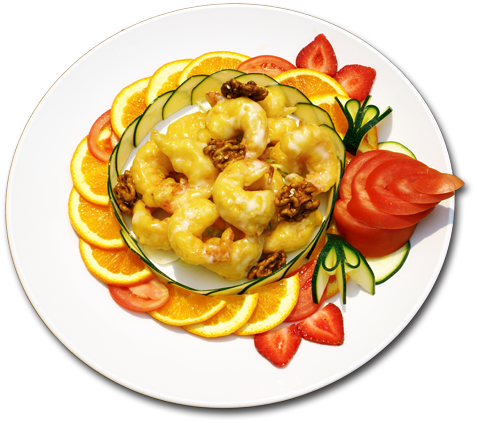 download honey walnut prawns at blue sky chinese restaurant top chinese food png full size png image pngkit download honey walnut prawns at blue