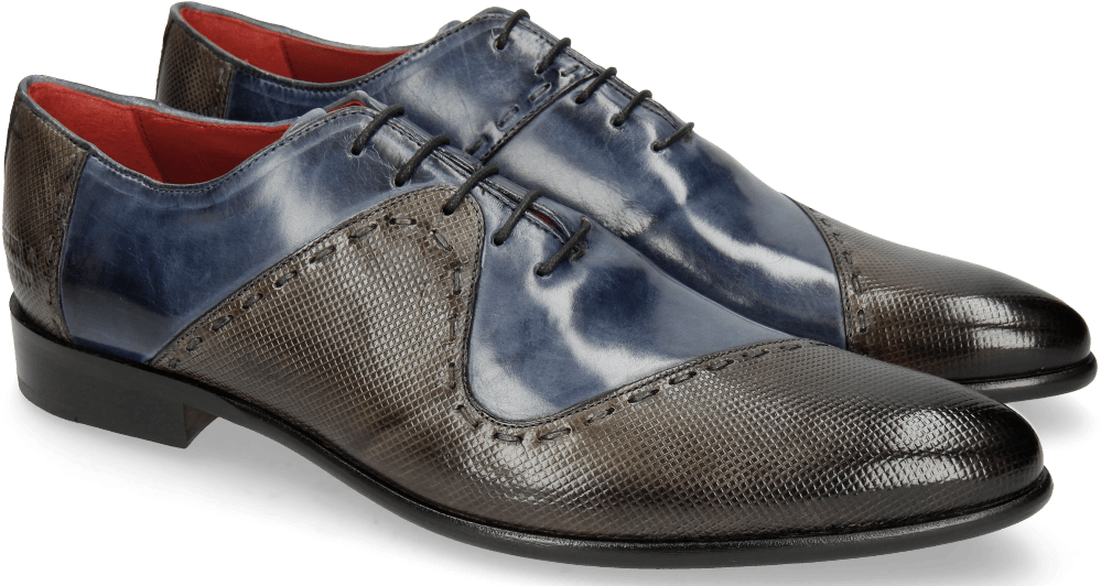 Oxford Shoes Toni 18 Dice Smoke Moroccan Blue - Shoe (1024x1024), Png Download