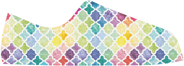 Watercolor Pattern Aquila Microfiber Leather Women's - Paisley (500x500), Png Download