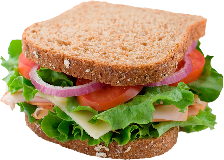 Coffee Clipart Sandwich - Vegan Sandwich Png (752x537), Png Download