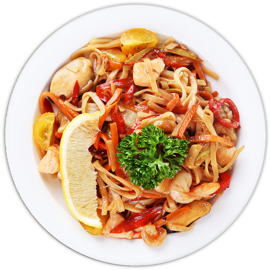Banner - Beef Noodles Pak Choi (545x545), Png Download