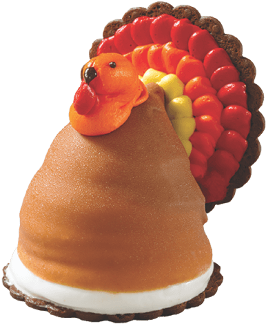 Turkey Ice Cream Cake - Carvel Turkey Cake (600x600), Png Download