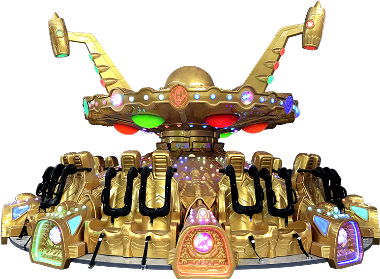 Amusement Equipment Flying Saucer Rides - Zhengzhou Wolong Amusement Equipment Co., Ltd. (800x800), Png Download