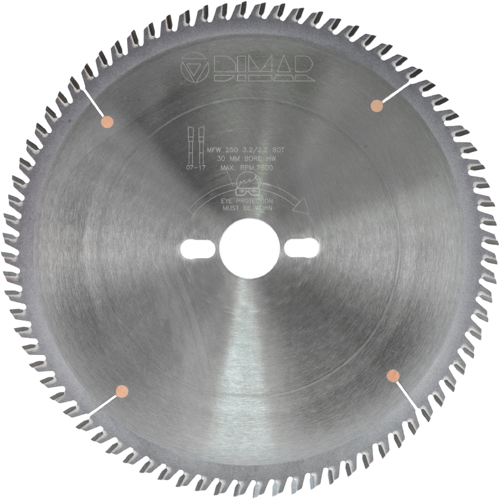 Trimming & Cross Cut Saw Blade - Saw Blades (1000x1007), Png Download