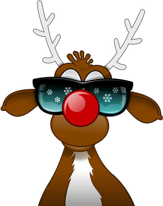 Rudolph Nose Png - Rudolph Png (600x694), Png Download
