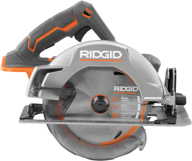 18v Brushless Angle Grinder - Ridgid R8653b Gen5x 18-volt 7-1/4" Cordless Brushless (750x598), Png Download