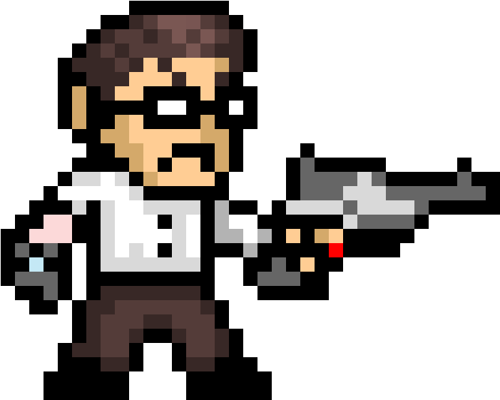 Avgn Adventures "avgn Sprite" - 8 Bit Character Png (900x660), Png Download