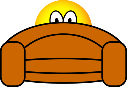 Scared Emoticon - Scared Smiley (441x302), Png Download