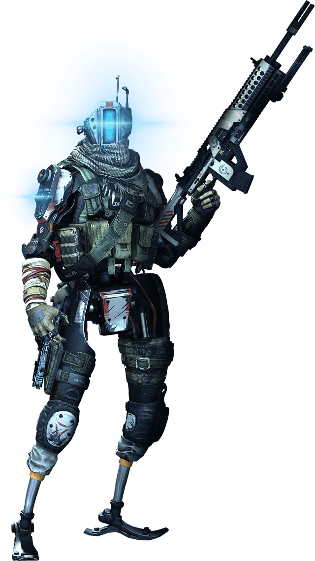 Grapple Pilot - Titanfall 2 Grapple Pilot (640x1139), Png Download