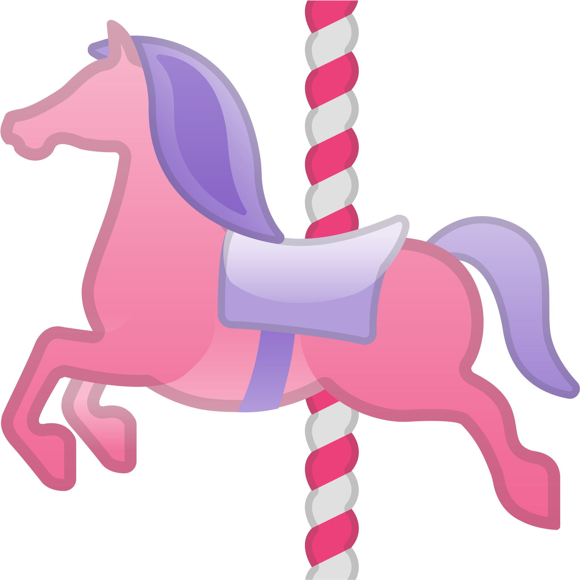 Download Svg Download Png - Emoji De Carrossel (1024x1024), Png Download