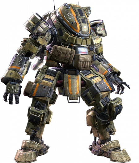 Titan Ogre Mcor - Titanfall Titan Ogre (450x528), Png Download